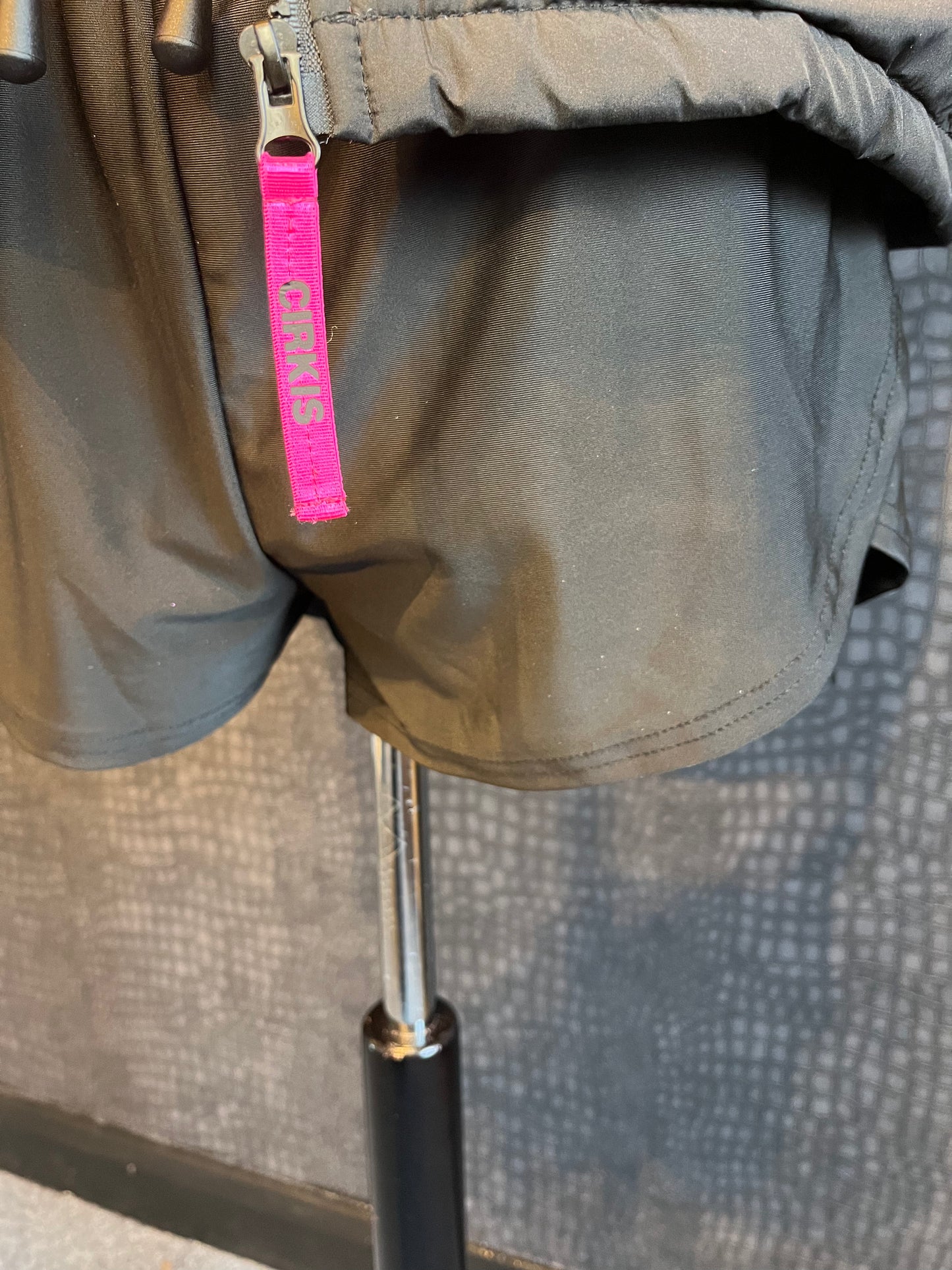 Cirkis Essentials Girls Black Padded Gilet With Hood