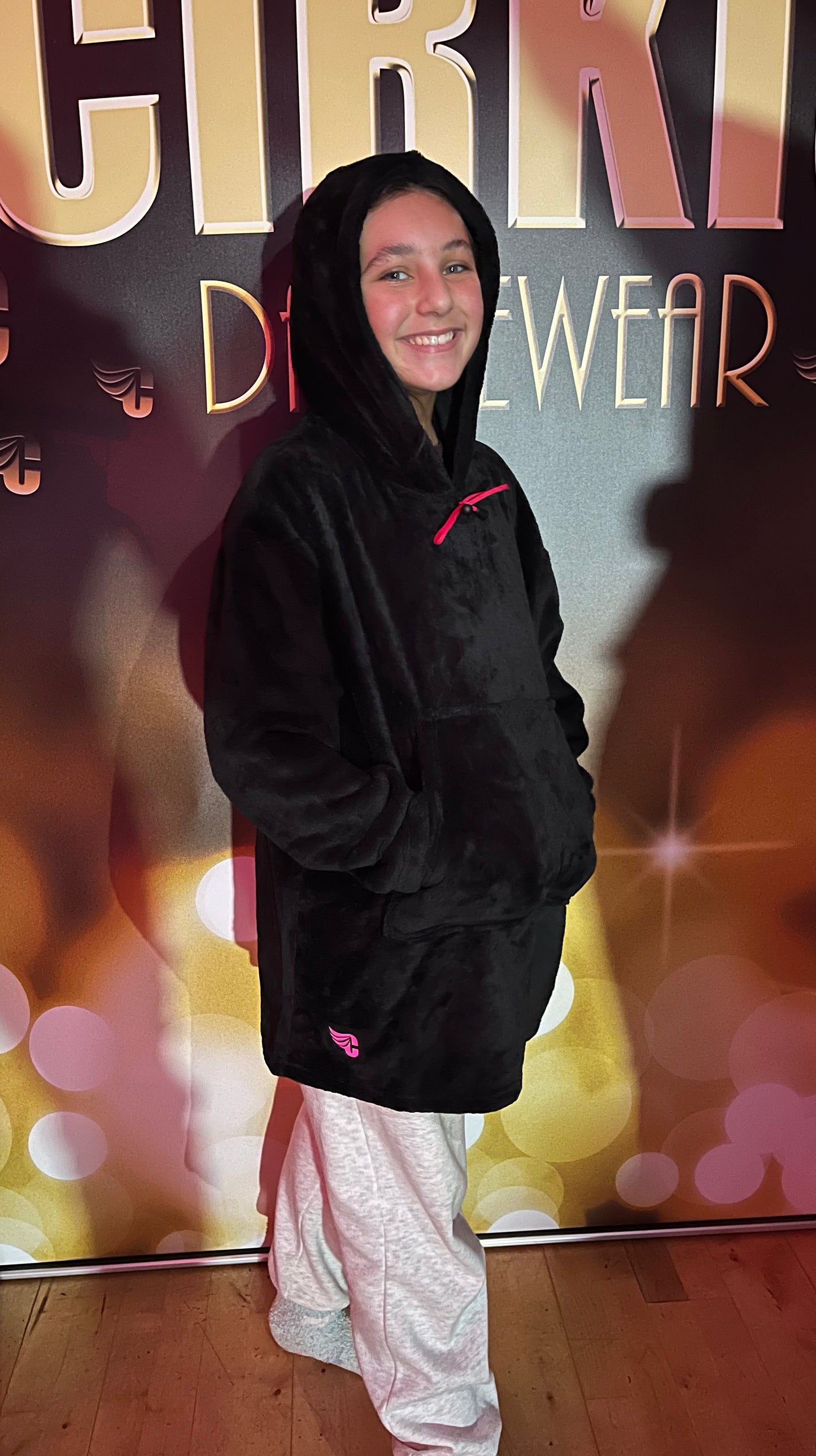 Kids Cirkis Essentials Oversized Cosy Fleece Hoodie