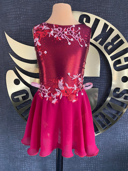 Age 13-14 Cherry Blossom Inspired Stage Costume