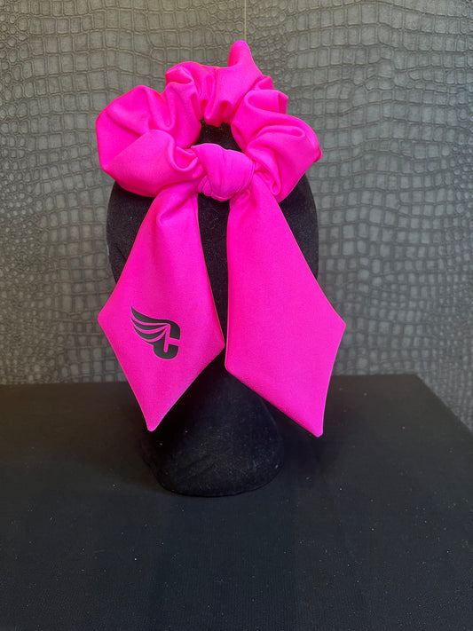 Cirkis Essentials Girls Fluo Pink Branded Scrunchie